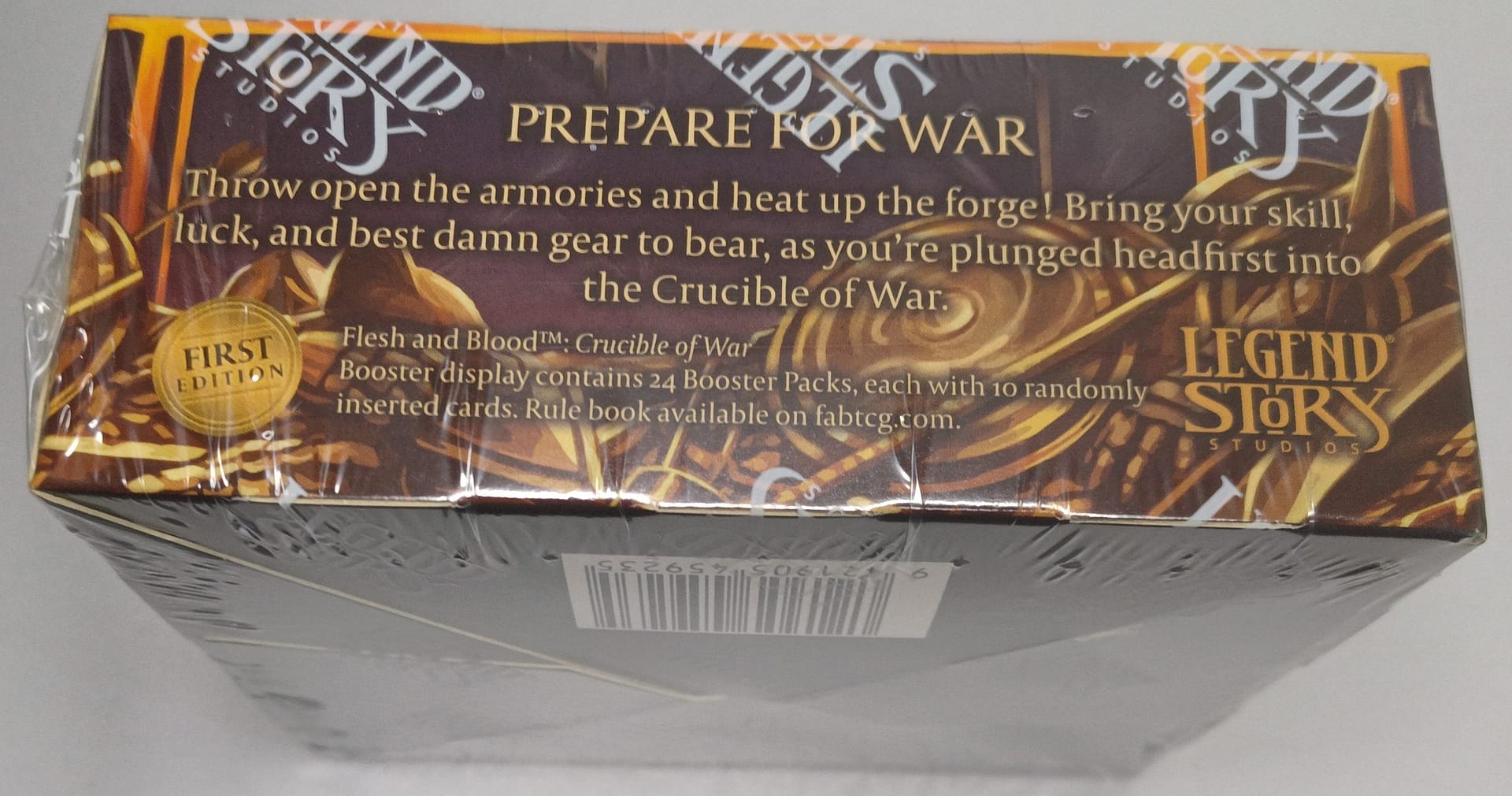 Flesh and Blood Crucible of War Booster Box Opened 1st edition